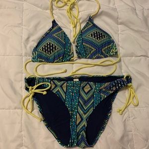 American Eagle Bikini - Neon Print - Medium